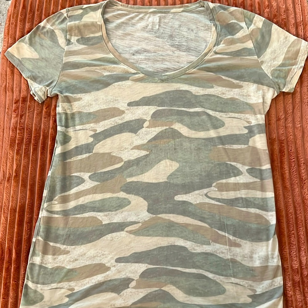 PINK Camo T-Shirt by Victoria Secret
